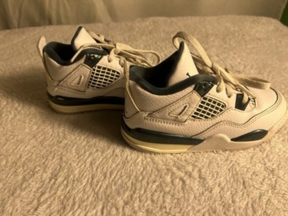 Jordan Retro 4 Toddler "Oxidized Green" (2024) Sneaker Size 9C